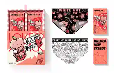 WHITE HOT x peach attack