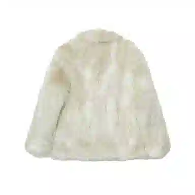 SUNSUNTOWN Fox Fur Coat Winter 2023