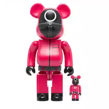Medicom Toy x BE@RBRICK Squid Game Circle 400%100%
