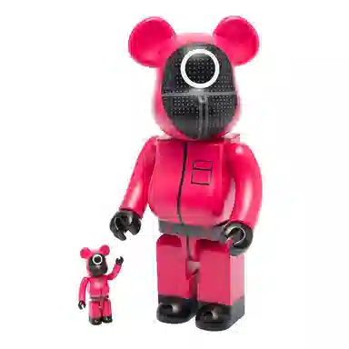 Medicom Toy x BE@RBRICK Squid Game Circle 400%100%
