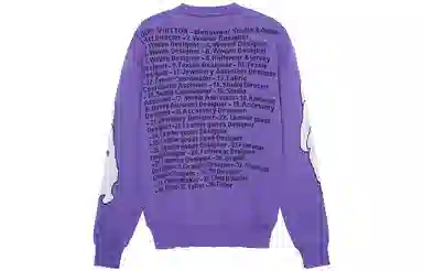 Louis Vuitton FW22 Cartoon Logo Sweater