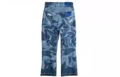 LEE x ROARINGWILD Laser Pattern Loose Jeans