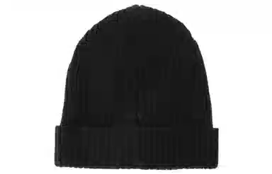 CELINE Logo Beanie Black