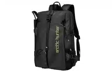 北极猎人 多功能运动收纳男大容量学生拉链搭扣开合 锦纶 篮球包足球健身包训练包书包背包双肩包 大号 男款 黑色/灰色/蓝色