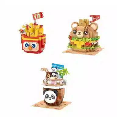 LOZ diy LOZ8810-8812