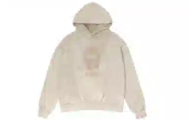 VLONE Fingerprint Logo Hoodie Beige