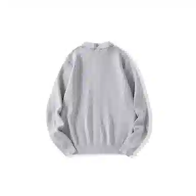 我是大卫 韩版单排扣慵懒风个性开衫纯色针织衫 男女同款