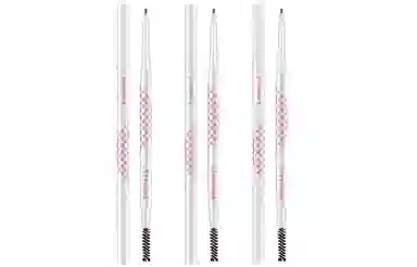 桃又野 极细塑形眉粉笔眉笔防水持久不脱色晕染防汗灰棕色