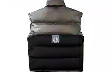 ER Bear Pocket Detachable Sleeve Down Jacket