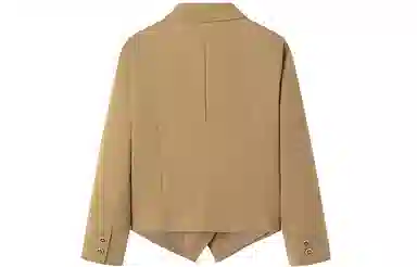 东鲸岁时记 纯色双排扣长袖西装外套 女款