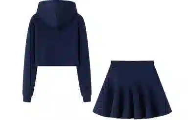 东鲸岁时记 字母印花休闲制服套装 女款