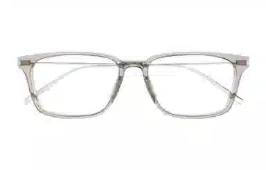 Saint Laurent Rectangular Optical Frame Silver