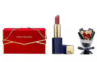 雅诗兰黛 口红+满天星+真爱至上礼盒 提升气色 补水 清洁