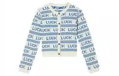 美特斯邦威 开衫外穿纽扣纯色针织衫 女款