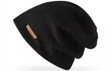 优幽兰 学生仿羊绒休闲韩版大头围显脸小纯色防风防寒针织加厚保暖高级感小众 绒线帽 男女同款情侣款