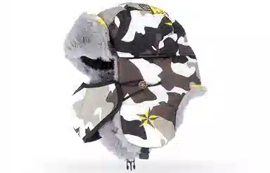 优幽兰 口罩一体 保暖滑雪 防风防寒户外骑车 涤纶 雷锋帽 男款