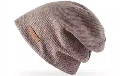 优幽兰 学生仿羊绒休闲韩版大头围显脸小纯色防风防寒针织加厚保暖高级感小众 绒线帽 男女同款情侣款