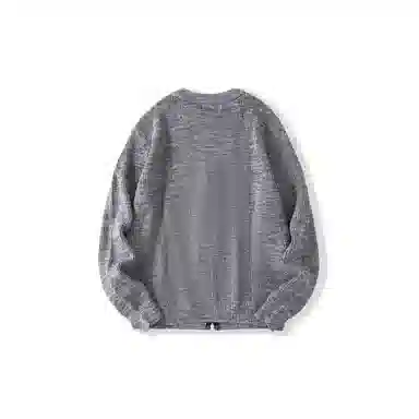 我是大卫 宽松慵懒纯色基础休闲长袖针织衫 男女同款