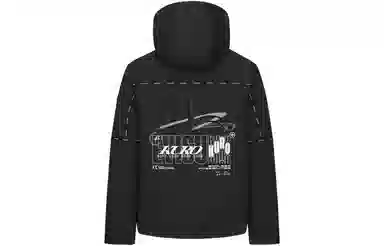 EVISU AW23 Black Jacket