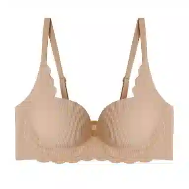 内在密码 白色内衣女小胸聚拢显大腰细软支撑防下垂收副乳性感透气无痕文胸