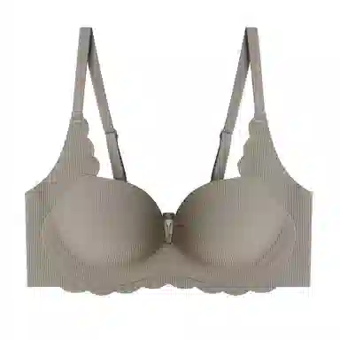 内在密码 白色内衣女小胸聚拢显大腰细软支撑防下垂收副乳性感透气无痕文胸