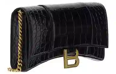 Balenciaga Hourglass Mini Black