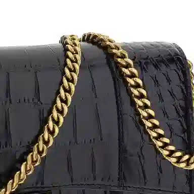 Balenciaga Hourglass Mini Black