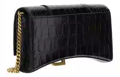 Balenciaga Hourglass Mini Black