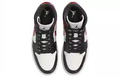 Jordan Air Jordan 1 Mid WMNS "Black Toe"