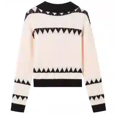 九条喵 学院宽松毛衣针织衫制服 女款