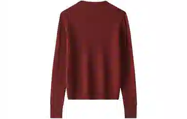 恒源祥 纯色圆领套头羊绒衫 女款