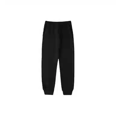 我是大卫 基础简约纯色系带韩系直筒宽松束脚休闲裤 男女同款