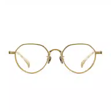 【联系客服可配度数】 佐川 潮大脸显瘦复古轻奢精致多边形 板材镜架纯钛 不规则形 光学镜架 男女同款情侣款