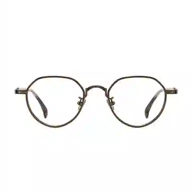 【联系客服可配度数】 佐川 潮大脸显瘦复古轻奢精致多边形 板材镜架纯钛 不规则形 光学镜架 男女同款情侣款