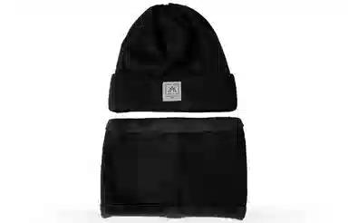 优幽兰 显脸小 一体针织 防风防寒加厚 保暖户外骑车 绒线帽 男女同款情侣款