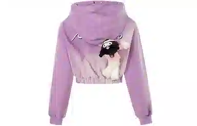 13 DEMARZO x Sanrio Heart Applique Hoodie