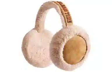 优幽兰 韩版显脸小头戴式 户外防风防寒毛绒 聚酯纤维 耳罩 女款