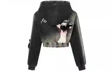 13 DEMARZO x Sanrio Heart Applique Hoodie