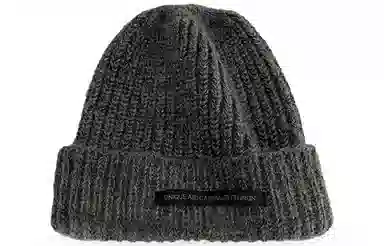 优幽兰 针织加厚大头围包头 防风防寒保暖护耳 小众高级感 绒线帽 男女同款情侣款