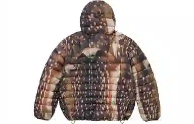 Supreme Micro Down Half Zip Hooded Pullover