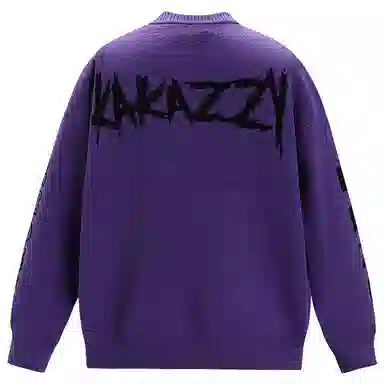 KAKAZZY Demon Crewneck Sweater Purple