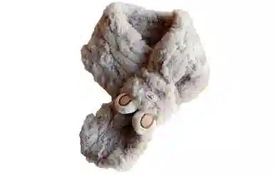 优幽兰 韩版显脸小纯色仿羊绒加厚防风防寒保暖护脖 围脖 女款 礼盒装