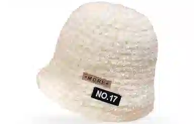 优幽兰 韩版显脸小 大头围 设计感毛边防风防寒护耳针织加厚保暖 渔夫帽 女款