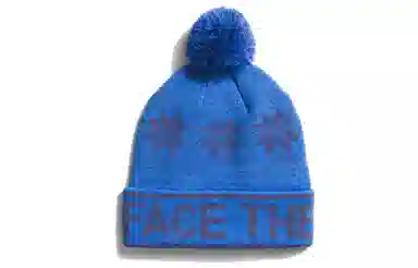 The North Face Jacquard Graphic Beanie Kids Blue