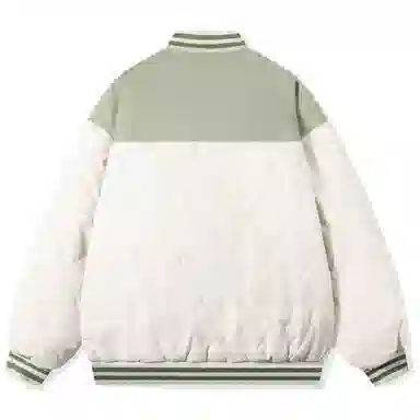 FIDO DIDO Quilted Varsity Jacket