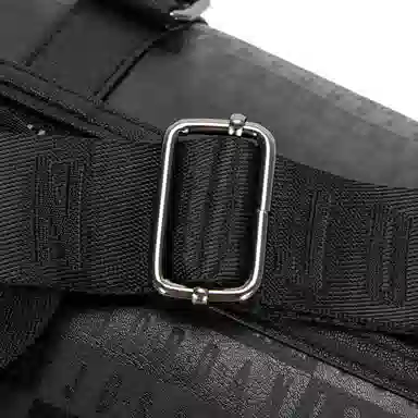 Jordan Large Capacity Leather Sports Bag Black