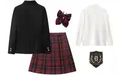 东鲸岁时记 纯色长袖西装外套制服套装 女款