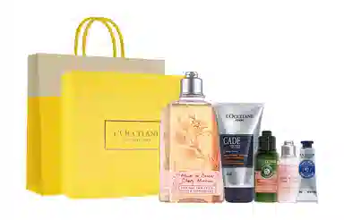 欧舒丹 香氛沐浴露洗面奶礼盒 清洁留香情侣臻选