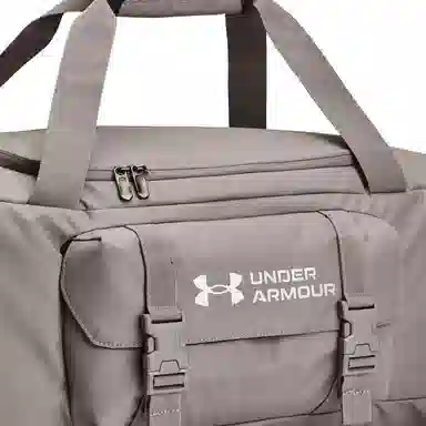 Under Armour Gametime Logo Gym Bag Gray Small