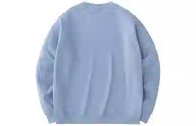 Anta Basketball Logo Crewneck Sweatshirt Grey Blue